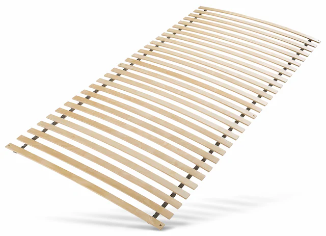 GOODproduct Komfortschaummatratze + Rollrost »Starter-Kit, Matratze & Lattenrost 90x200 cm« Matratze 7 Zonen, atmungsaktiv, Lattenrost 28 Leisten
