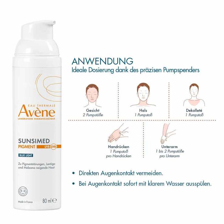 Avene Sunsimed Pigment Emulsion, 80 ml