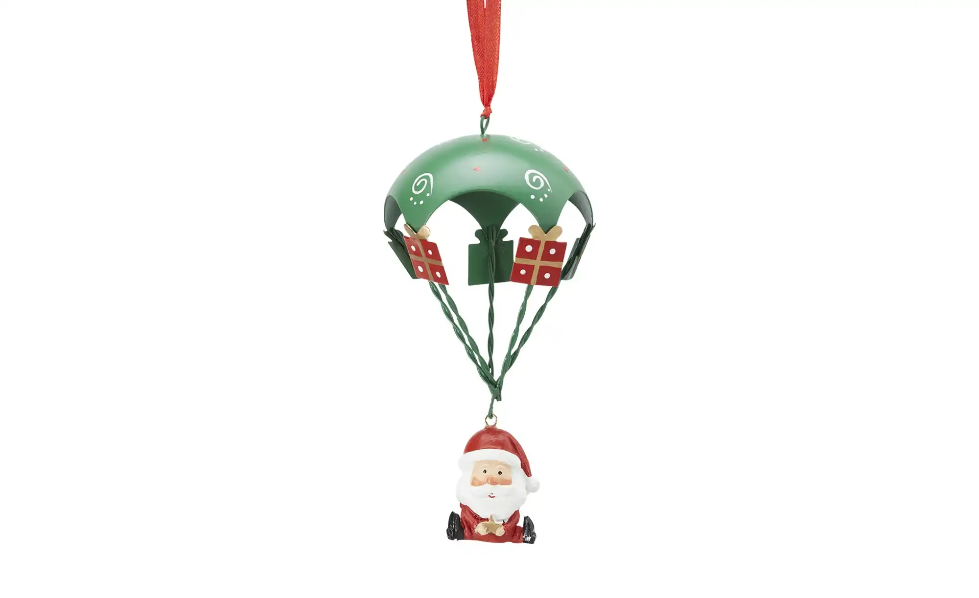 HOME STORY Anhänger Santa mit Fallschirm