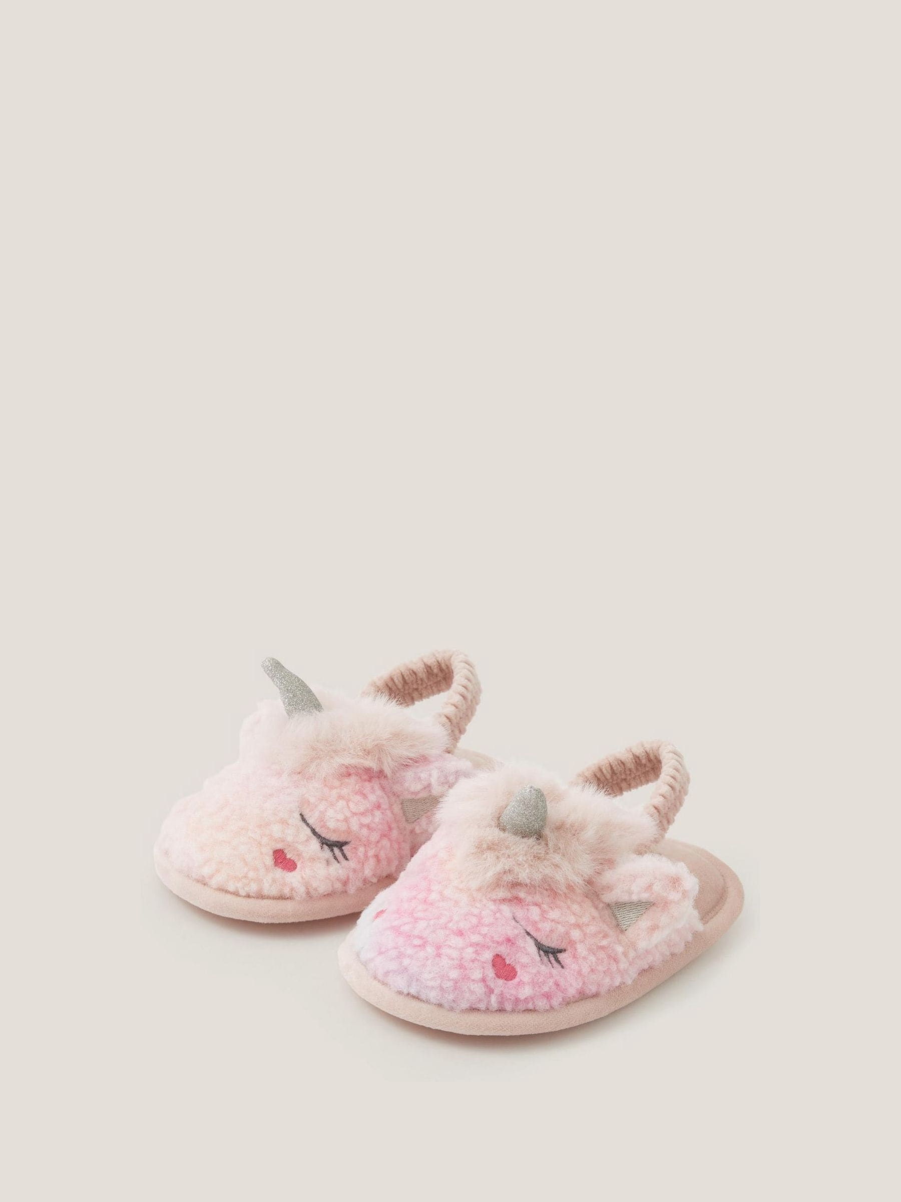 Monsoon Unicorn Borg Slippers