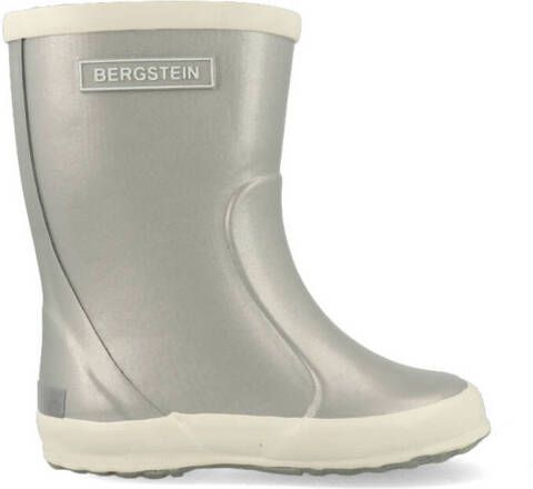 Bergstein regenlaarzen Zilver wit kids Rubber 22