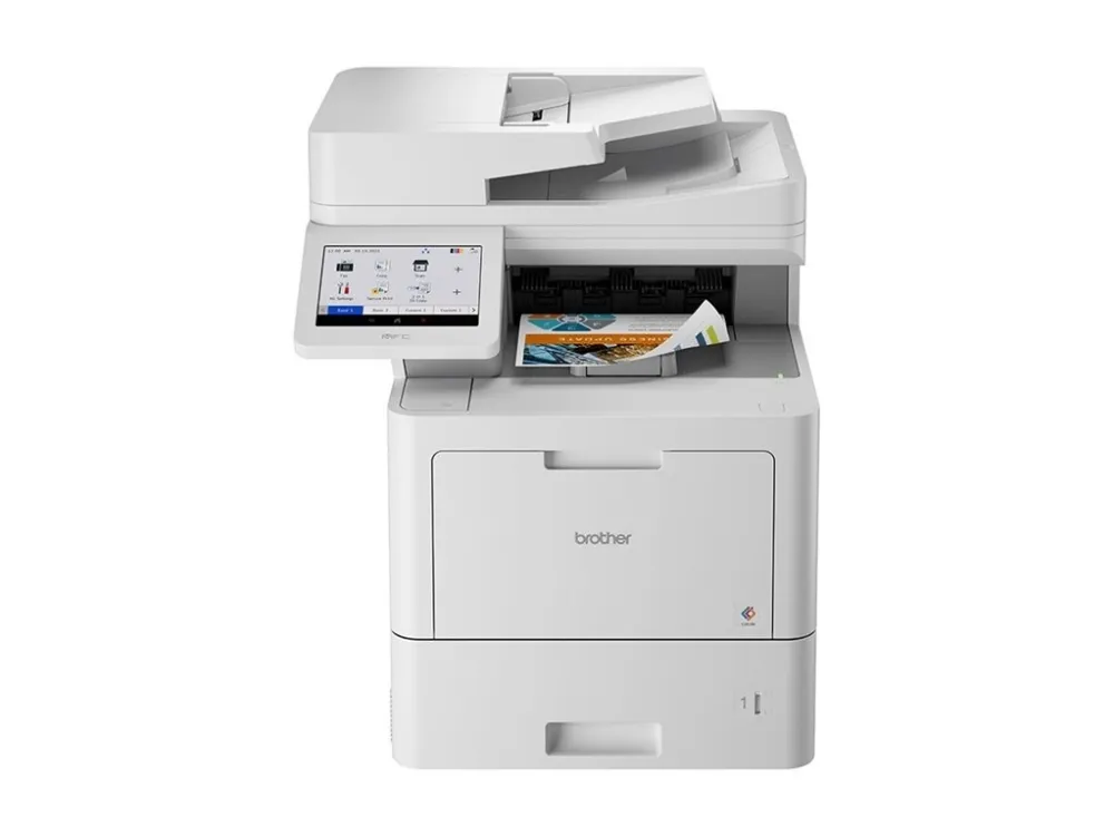 Brother MFC-L9670CDN - Multifunktionsprinter - farve - laser - A4/Legal (medie) - op til 40 spm (kopiering) - op til 40 spm (udskriver) - 620 ark - 33.6 Kbps - Gigabit LAN, USB 2.0, USB 2.0 vært, NFC