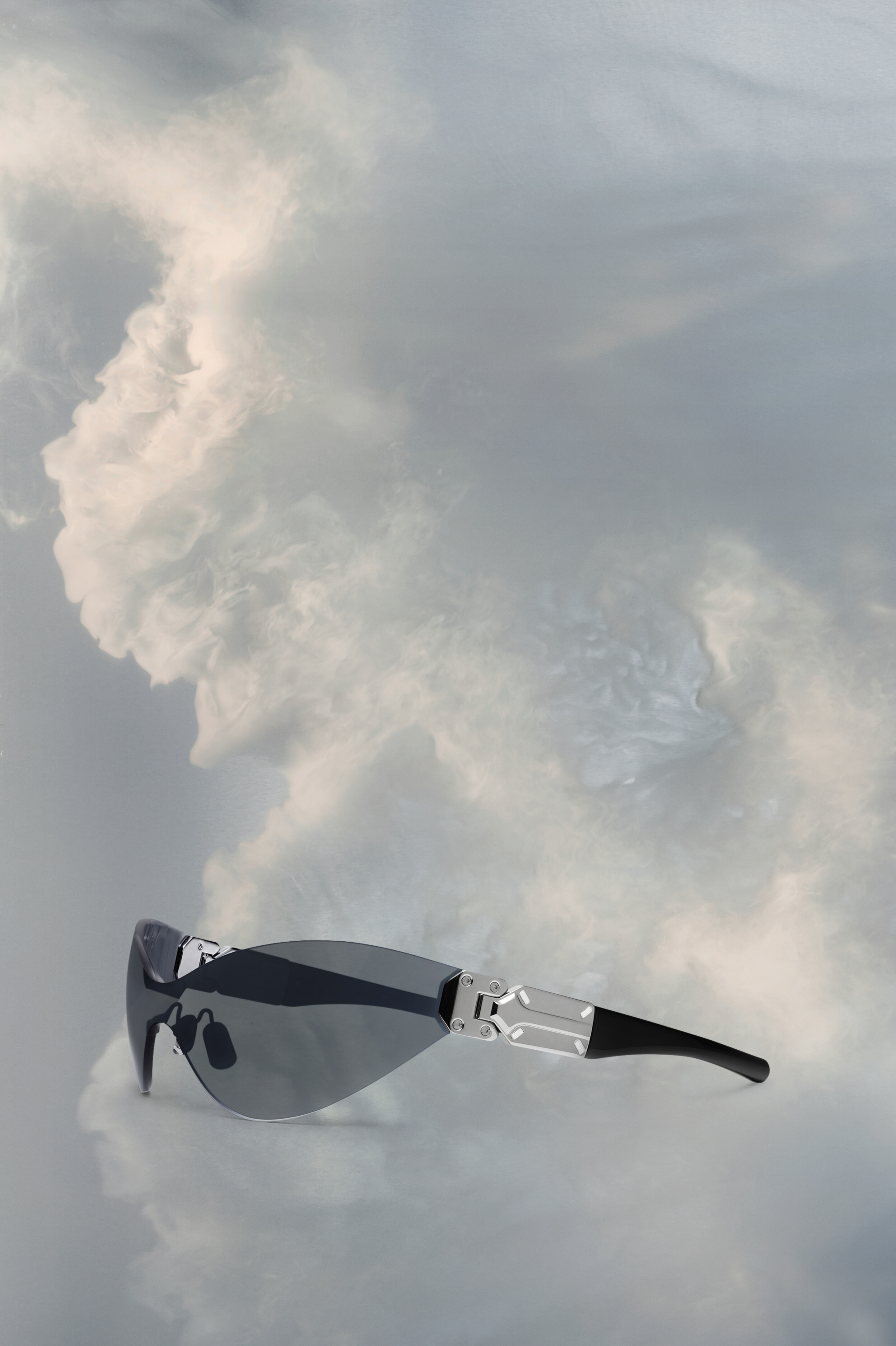 Lunettes MM X Gentle Monster MM103 Argent et noir