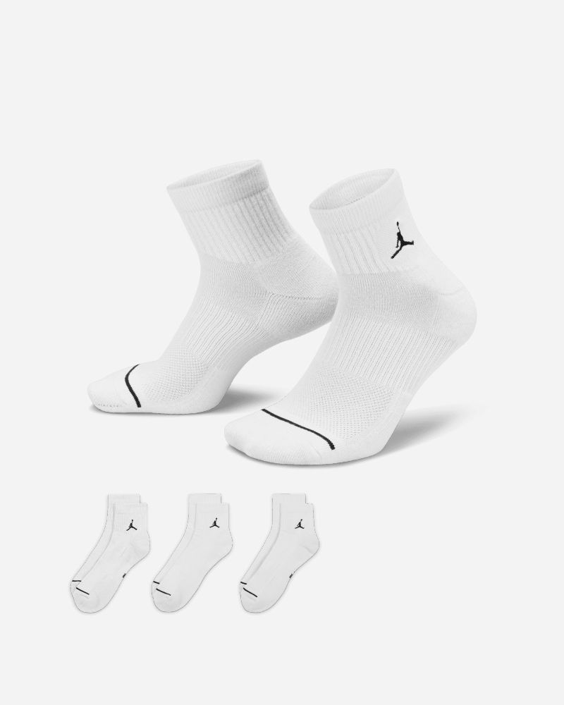 Lot de paires de chaussettes Nike Jordan Blanc