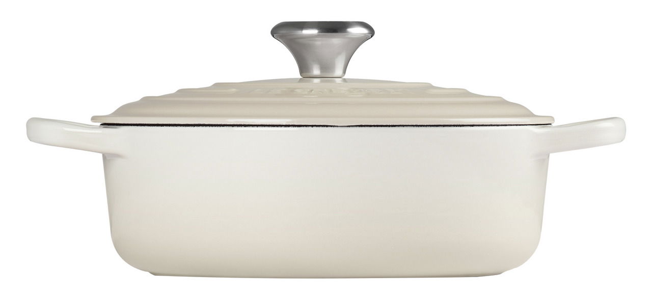 LE CREUSET Gourmet Bräter Meringue SIGNATURE