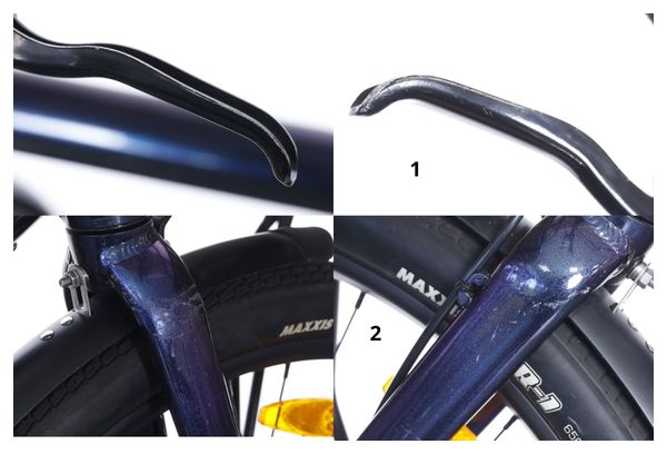 Vélo de Ville Électrique Cannondale Treadwell Neo 2 EQ MicroSHIFT 8V 250Wh 650b Violet / Noir 2023 - Produit Reconditionné