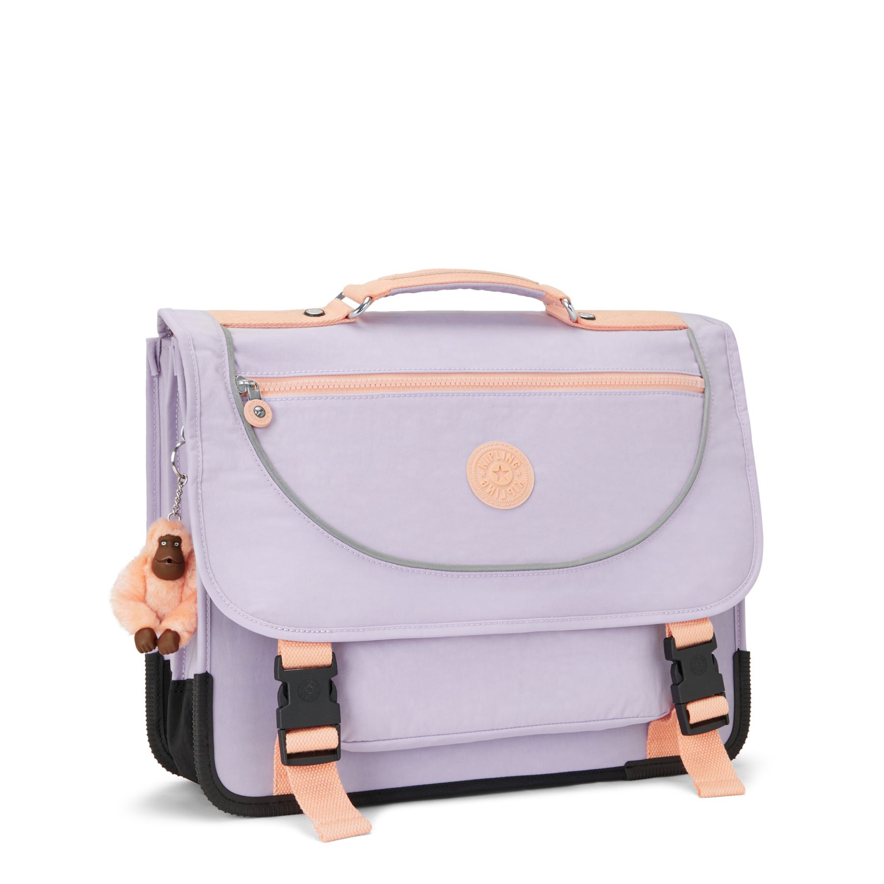 PREPPY  Sac D’école Medium Avec Housse Contre La Pluie Fluo - Endless Lila Combo