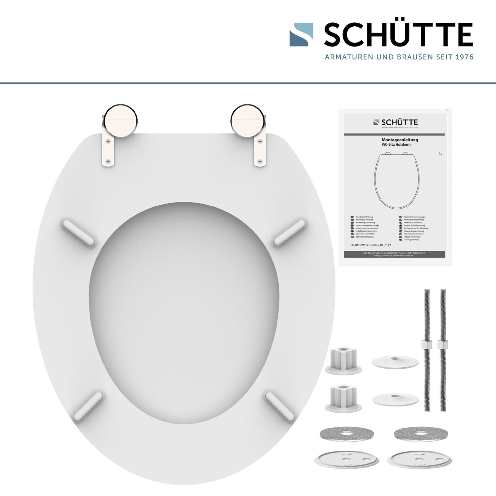 SCHÜTTE WC-Sitz MDF/Holzkern