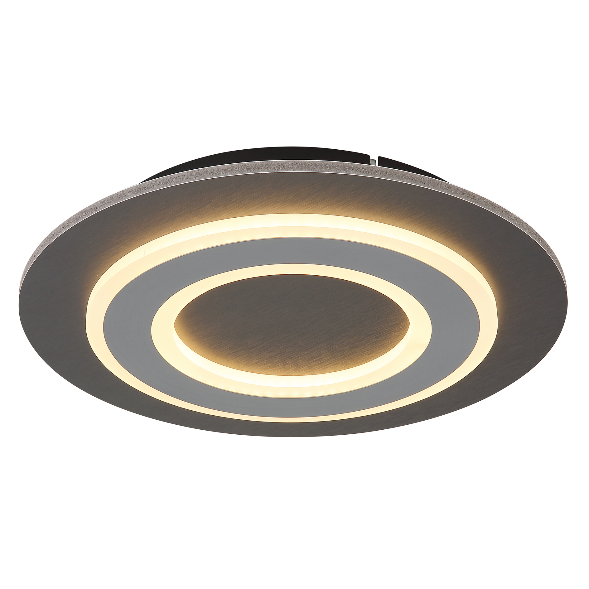 LED-Deckenleuchte - grau-anthrazit - 32 cm