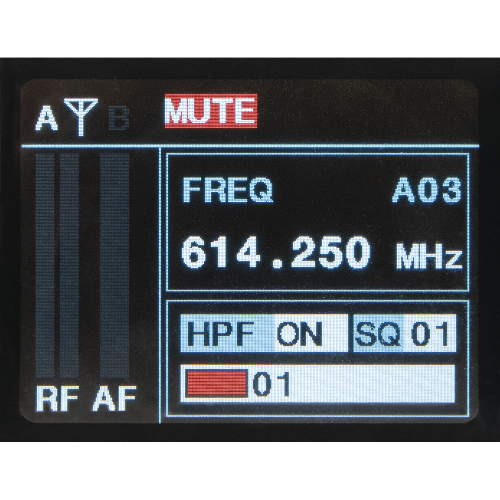 DAP EDGE EHS-2 draadloos handheld systeem (610 - 670 MHz)
