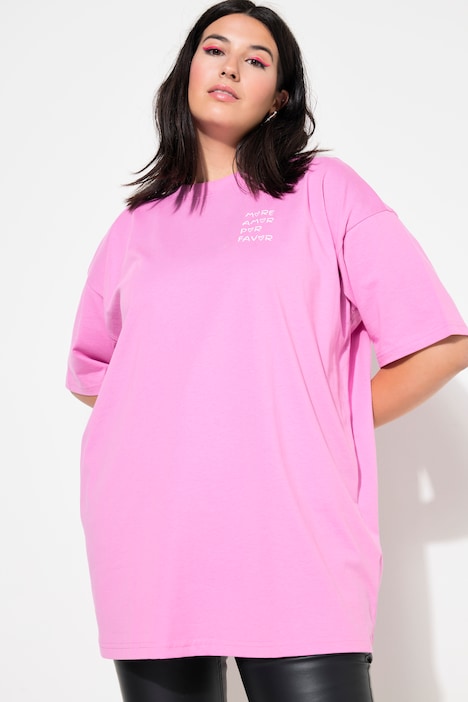 T-Shirt, oversized, Scribble Print