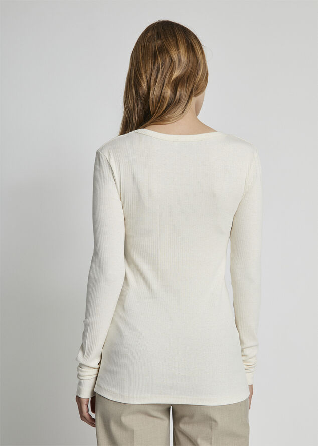 Bruun & Stengade BS Margrethe Regular Fit T-Shirt Off white