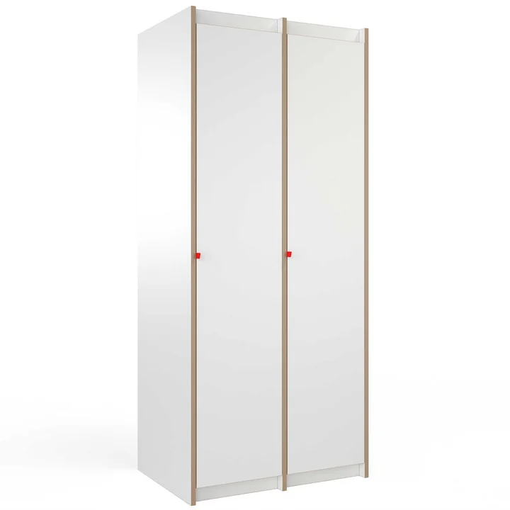 Tojo - steh Schrank Grundmodul, weiss