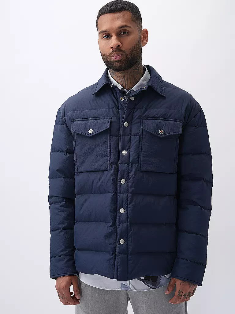 KENZO Steppjacke dunkelblau