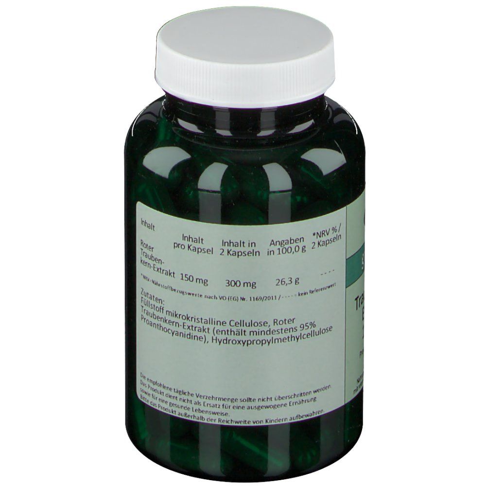 green line NUTRITHEKE Traubenkernextrakt 150 mg