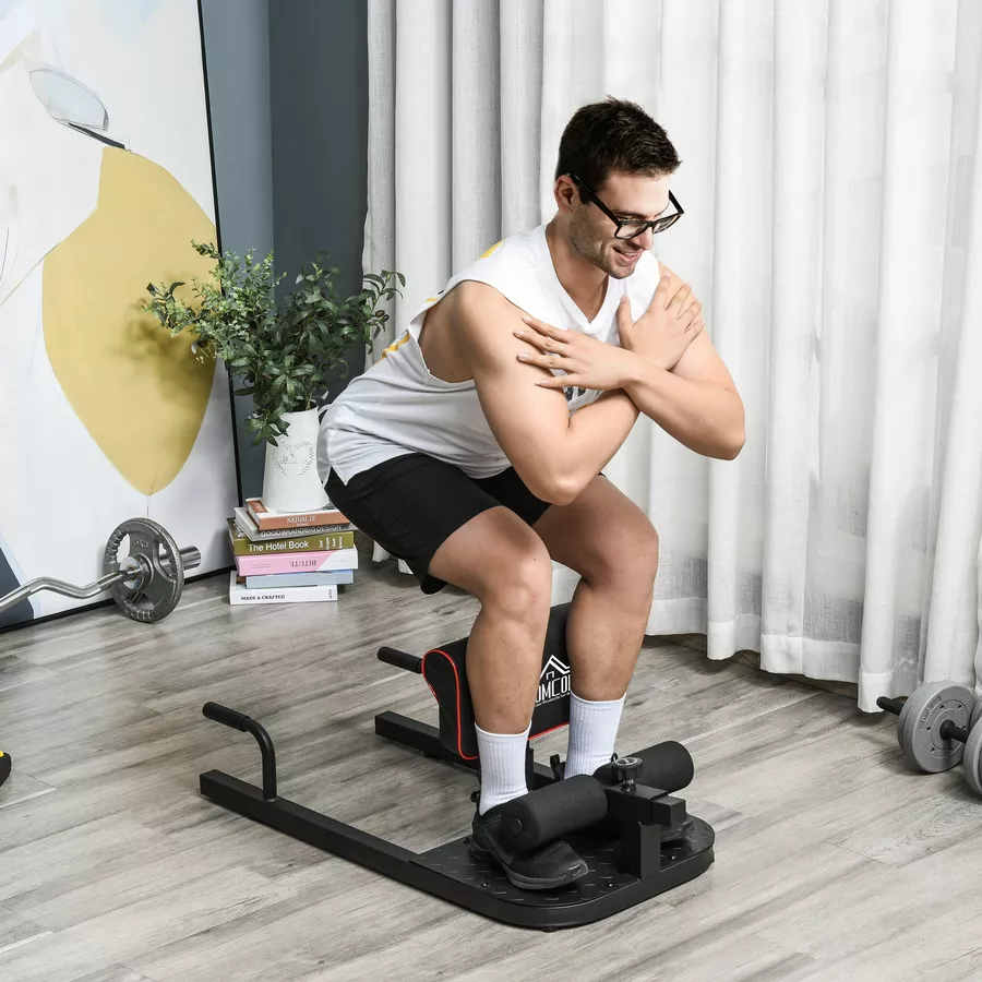 HOMCOM 3-in-1 Trainingsgerät schwarz
