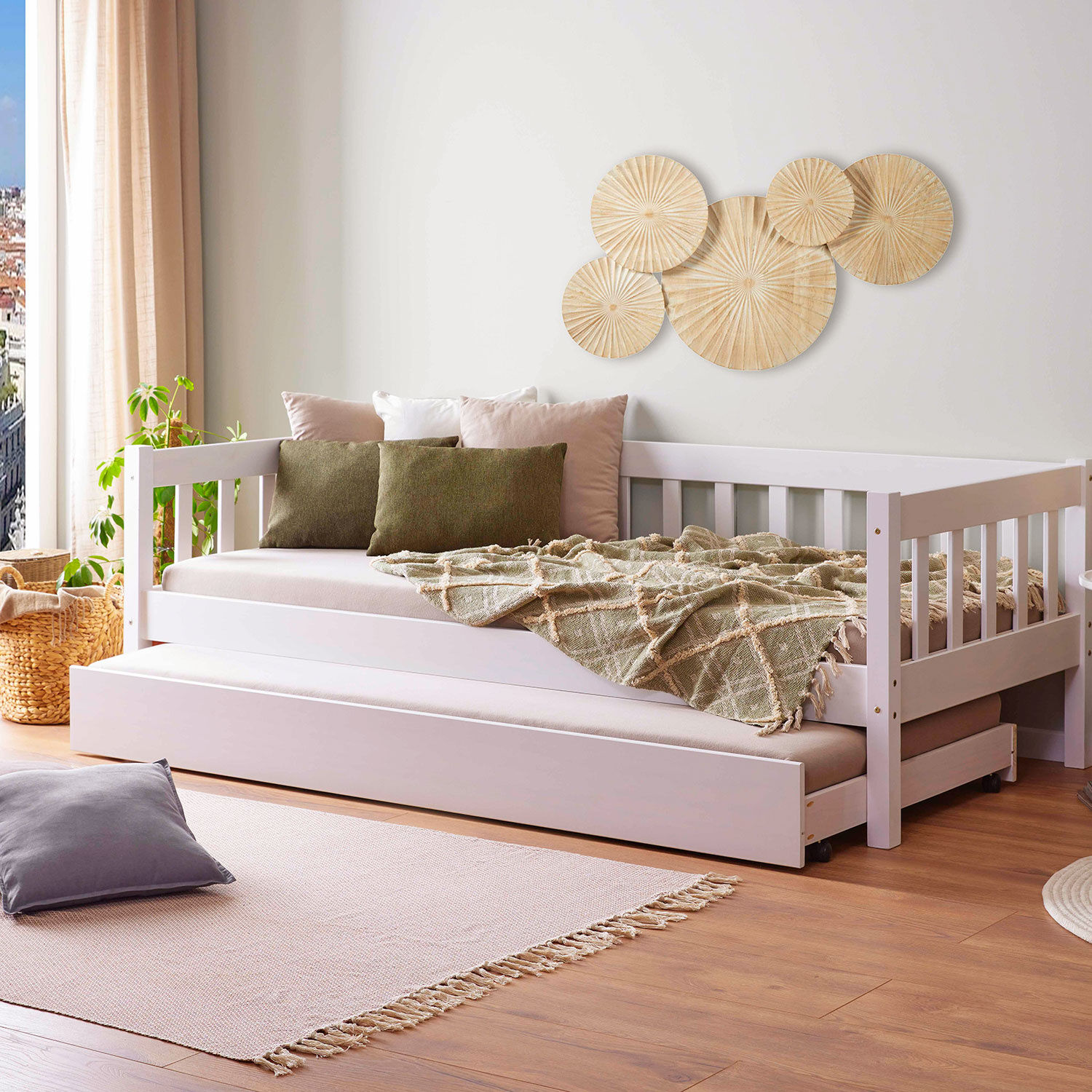 Sofabett Senta aus Massivholz