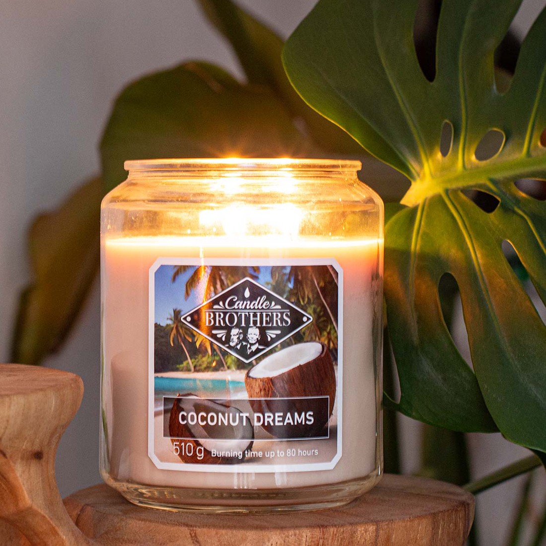 Bougie parfumée - Coconut Dreams - Pivoine & noix de coco - 510 g