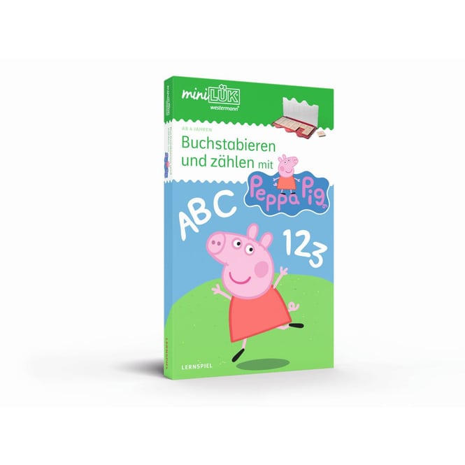 Peppa Wutz - miniLÜK® - Buchstabieren und zählen mit Peppa Pig