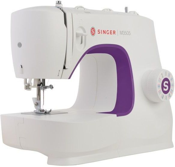 Singer - M3505 - Naaimachine - Wit Paars - Mechanisch - 34 Ingebouwde Steken