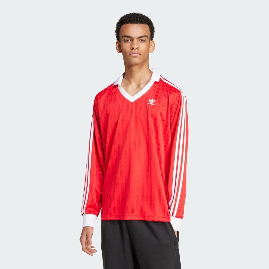 Adidas Original T-shirt manches longues Adicolor Piqué Football