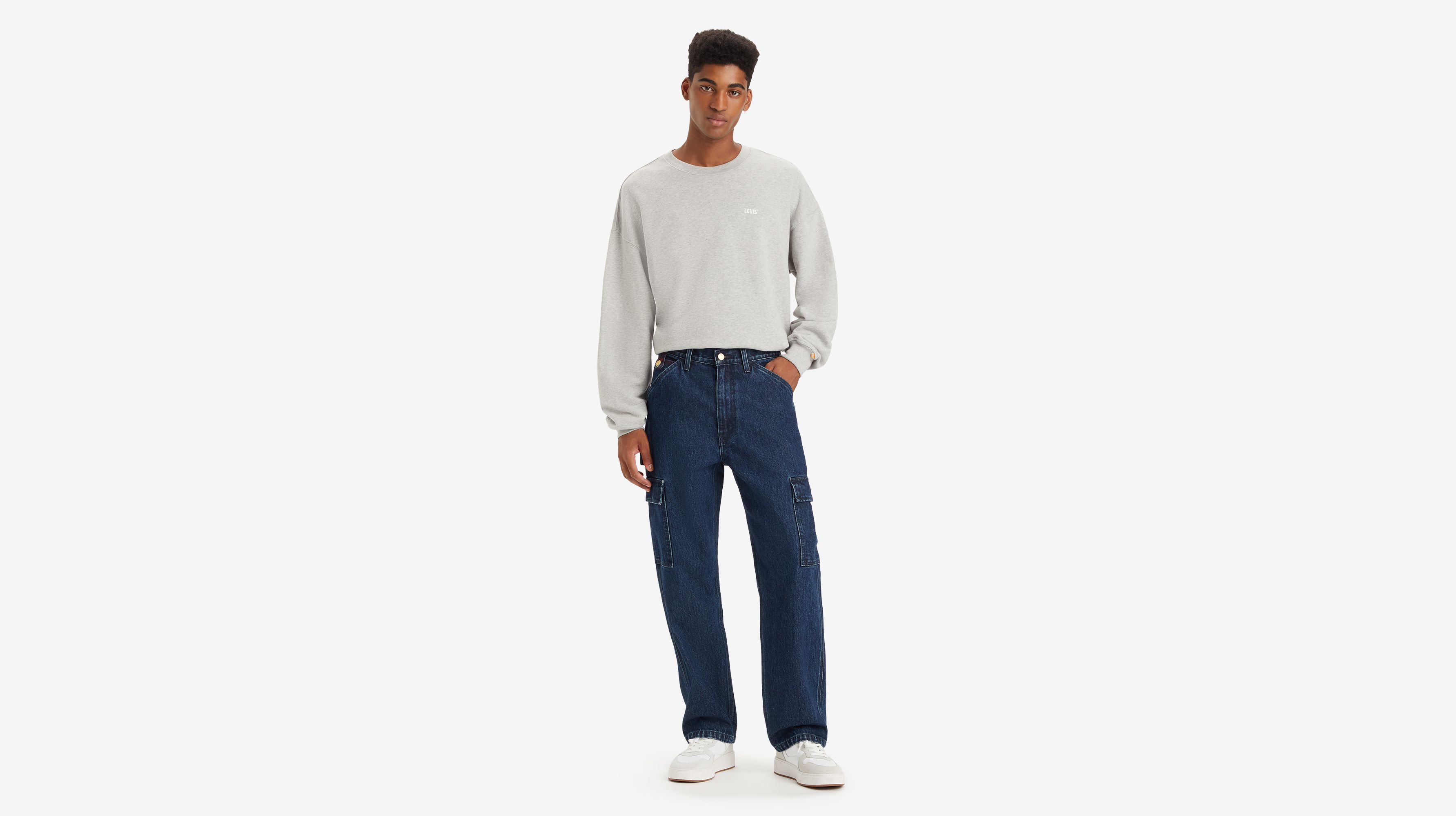 Pantalon Carpenter 568™ Stay Loose Levi's® Lunar New Year - Cny Workwear Rinse - Bleu