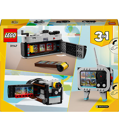 LEGO® Creator - Retro Kamera - 31147 - 3-I-1 - 261 Teile