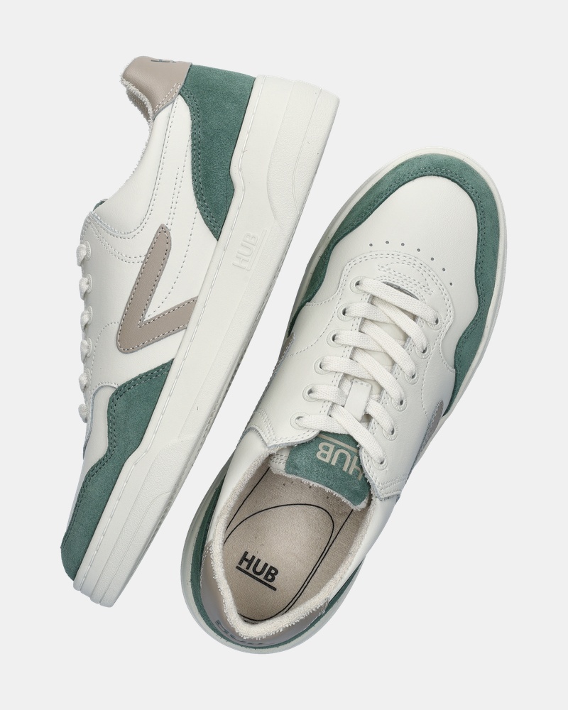 Hub Court Men Lage sneakers  - groen