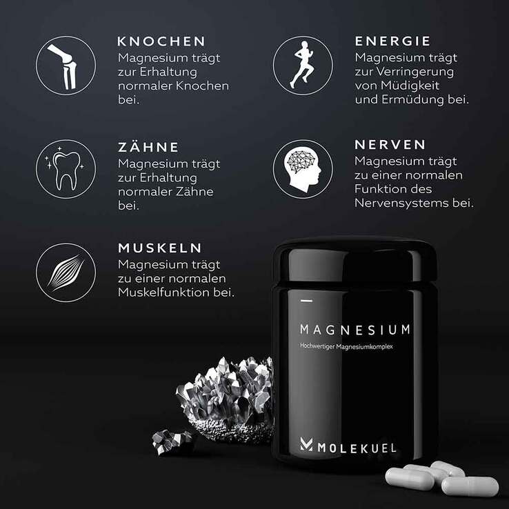 Molekuel Premium Magnesiumkomplex, 120 St