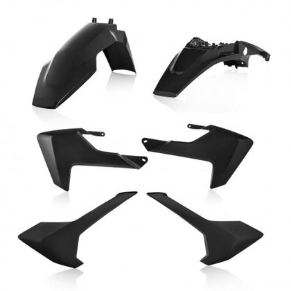 Kit plastiques Acerbis COULEUR NOIR - Noir