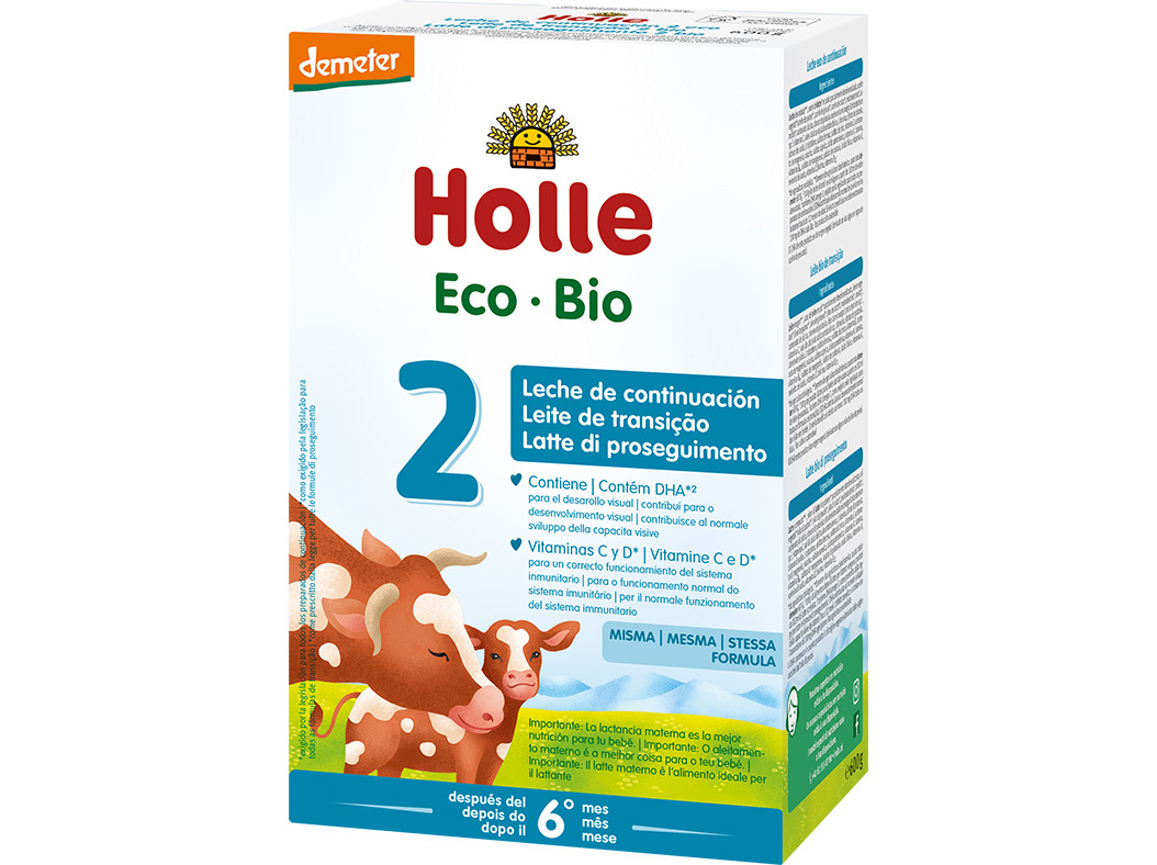 LEITE BIO HOLLE 2 - 6M 600G