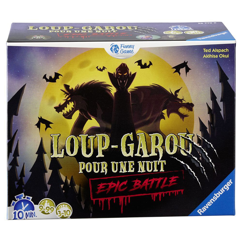 Jeu Loup-garou pour une nuit Epic Battle Ravensburger