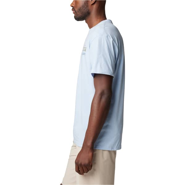 T-shirt COLUMBIA CSC BASIC LOGO TEE WHISPER/CSC RETRO LOGO