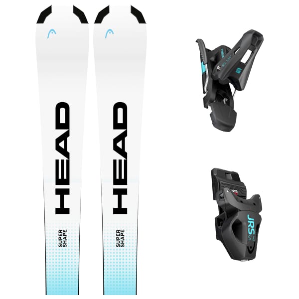 Pack ski HEAD SUPERSHAPE JRS + JRS 7.5 GW CA WHITE/BLUE