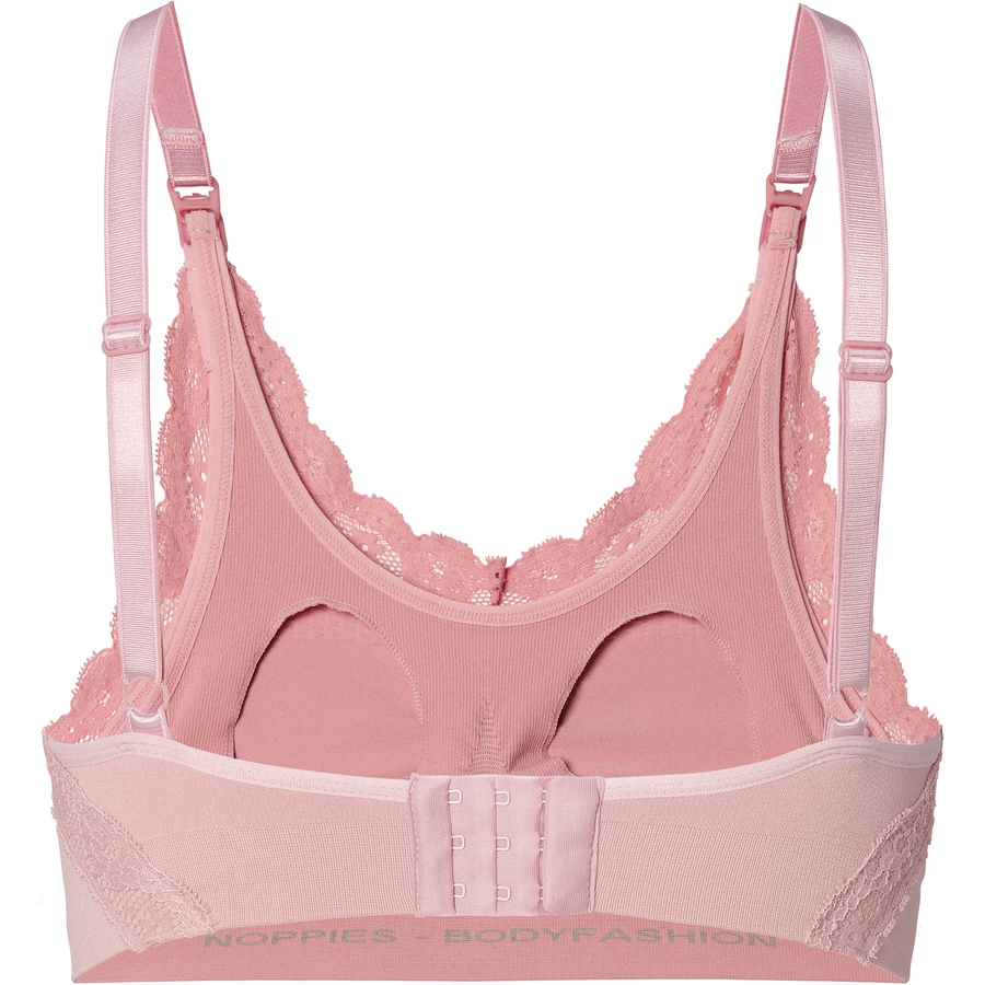 Noppies Nahtloser Still-BH Seamless nursing bra lace Pale Mauve