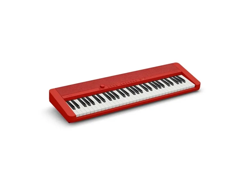 Casio CT-S1, Digital synthesizer, Rød, Vekselstrøm, Batteri, AA, 4,5 kg