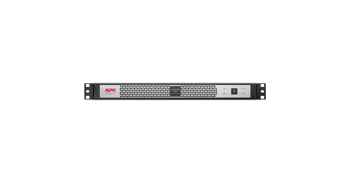 APCSmart-UPS C Lithium Ion, Short Depth 500VA, Network Card ups  (Grijs/zwart, 4x C13 uitgang, rack mountable, 1U, SCL500RMI1UNC)