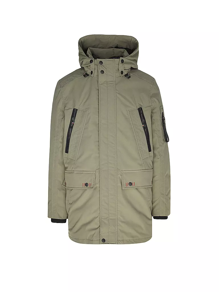 TOM TAILOR Parka olive