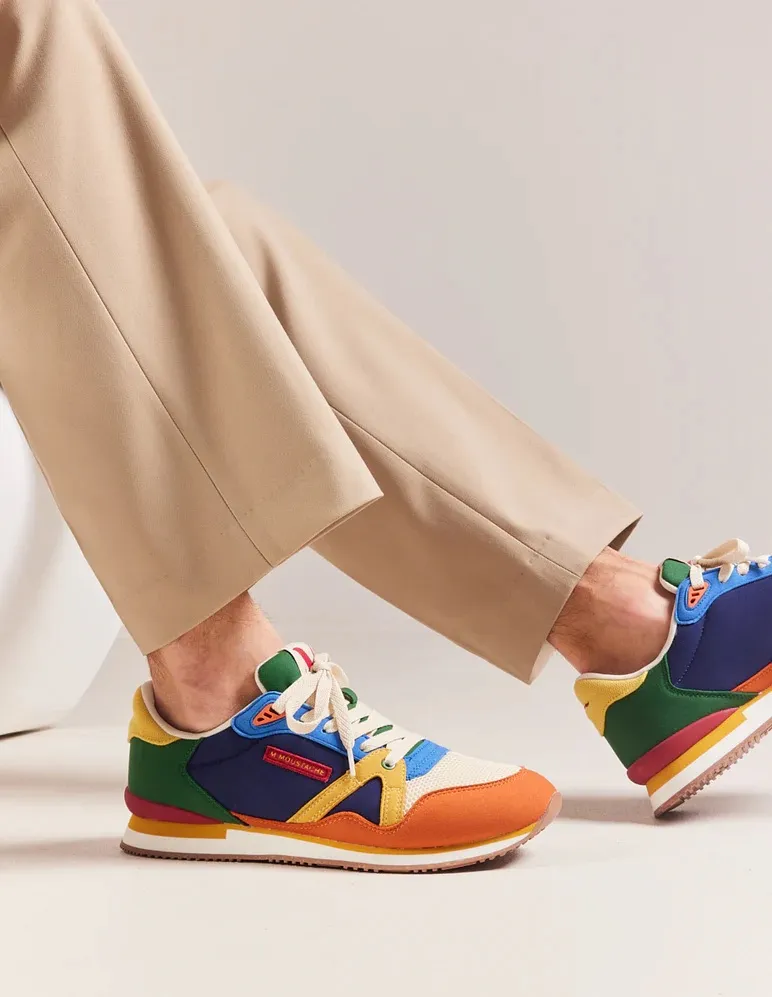 Baskets Running André M.Moustache