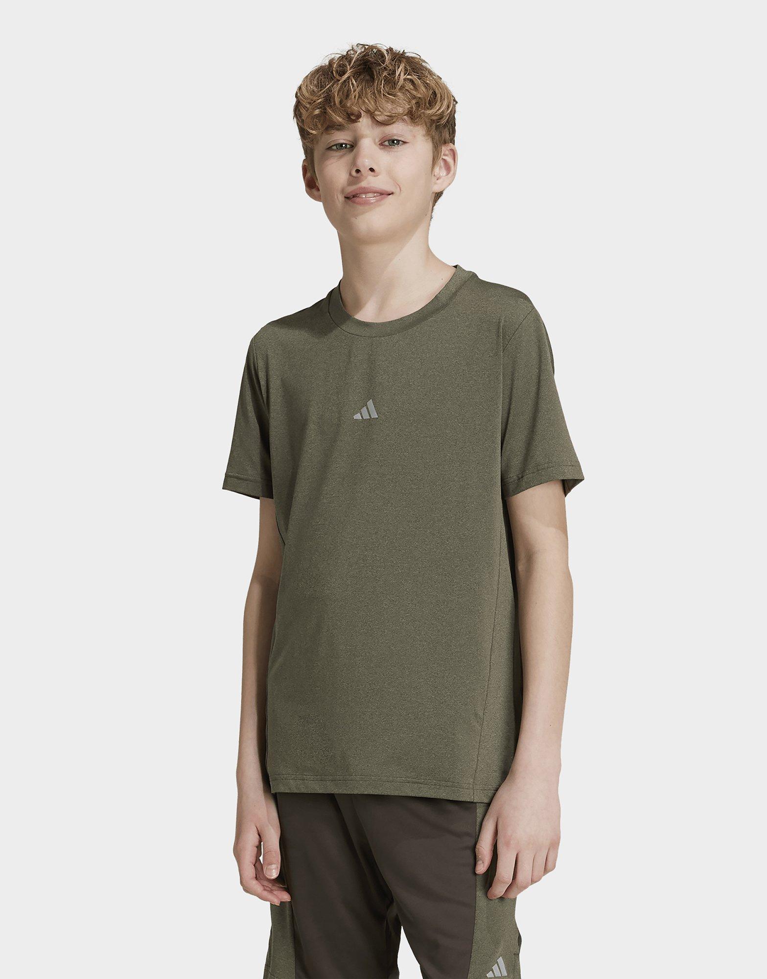 adidas T-shirt de training chiné AEROREADY Enfants