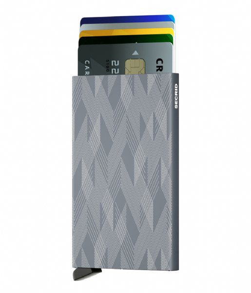 Secrid Cardprotector Laser Zigzag Titanium