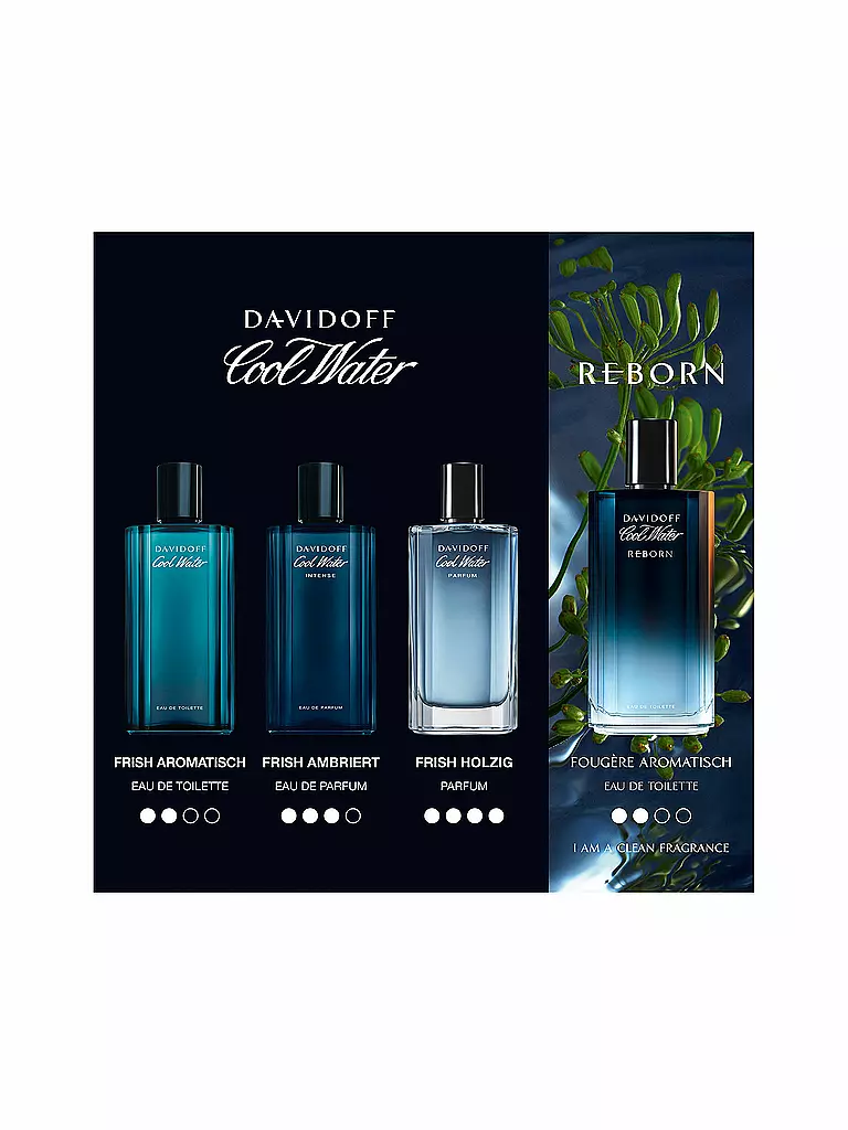 DAVIDOFF Cool Water Reborn Man Eau de Toilette 125ml keine Farbe