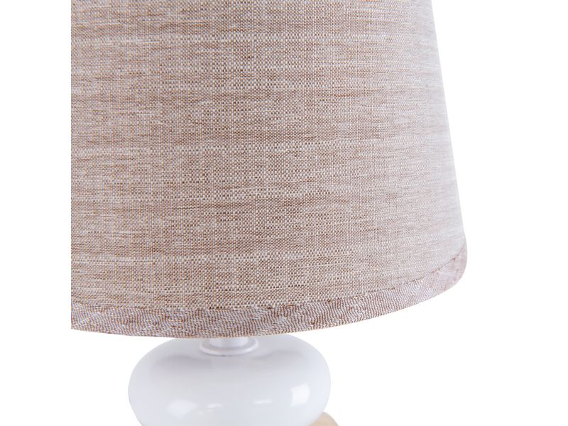 Näve Tischleuchte «Stoney» h: 31 cm Braun Keramik Tischlampe