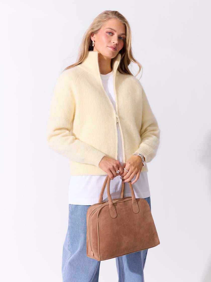 Carmela cardigan Transparent Yellow