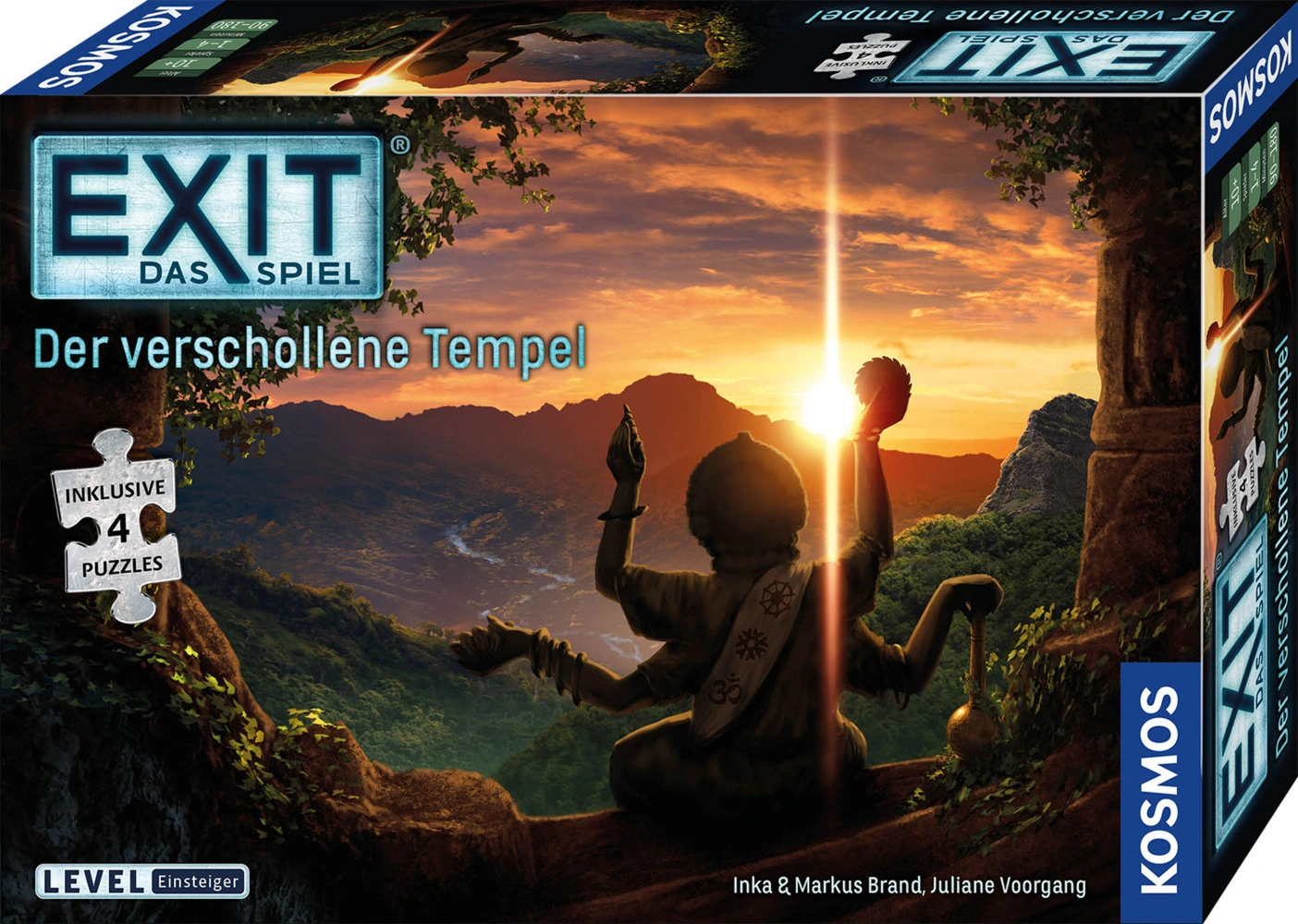 Gesellschaftsspiel EXIT Das Spiel + Puzzle – Der verschollene Tempel