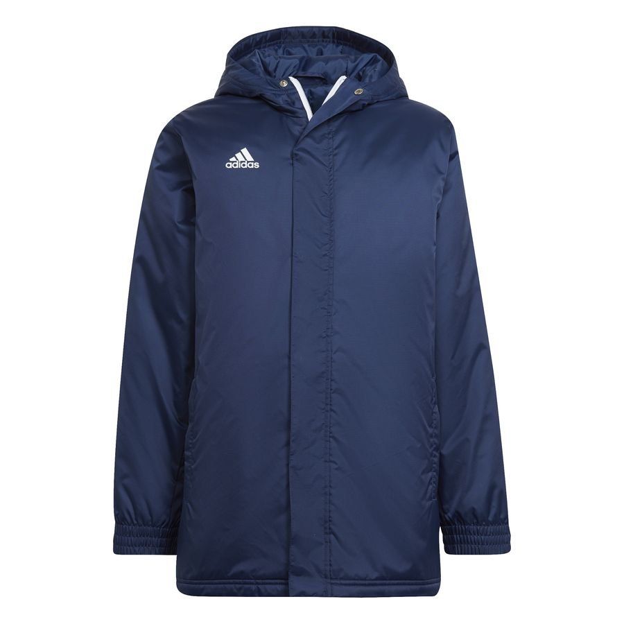 adidas Entrada 22 Veste Stadium - Bleu Marine/Blanc Enfant