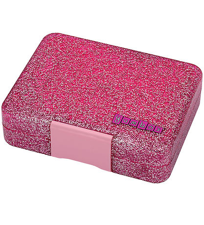 Yumbox Brotdose m. 3 Rum - Bento-Snack - Sparkle Pink