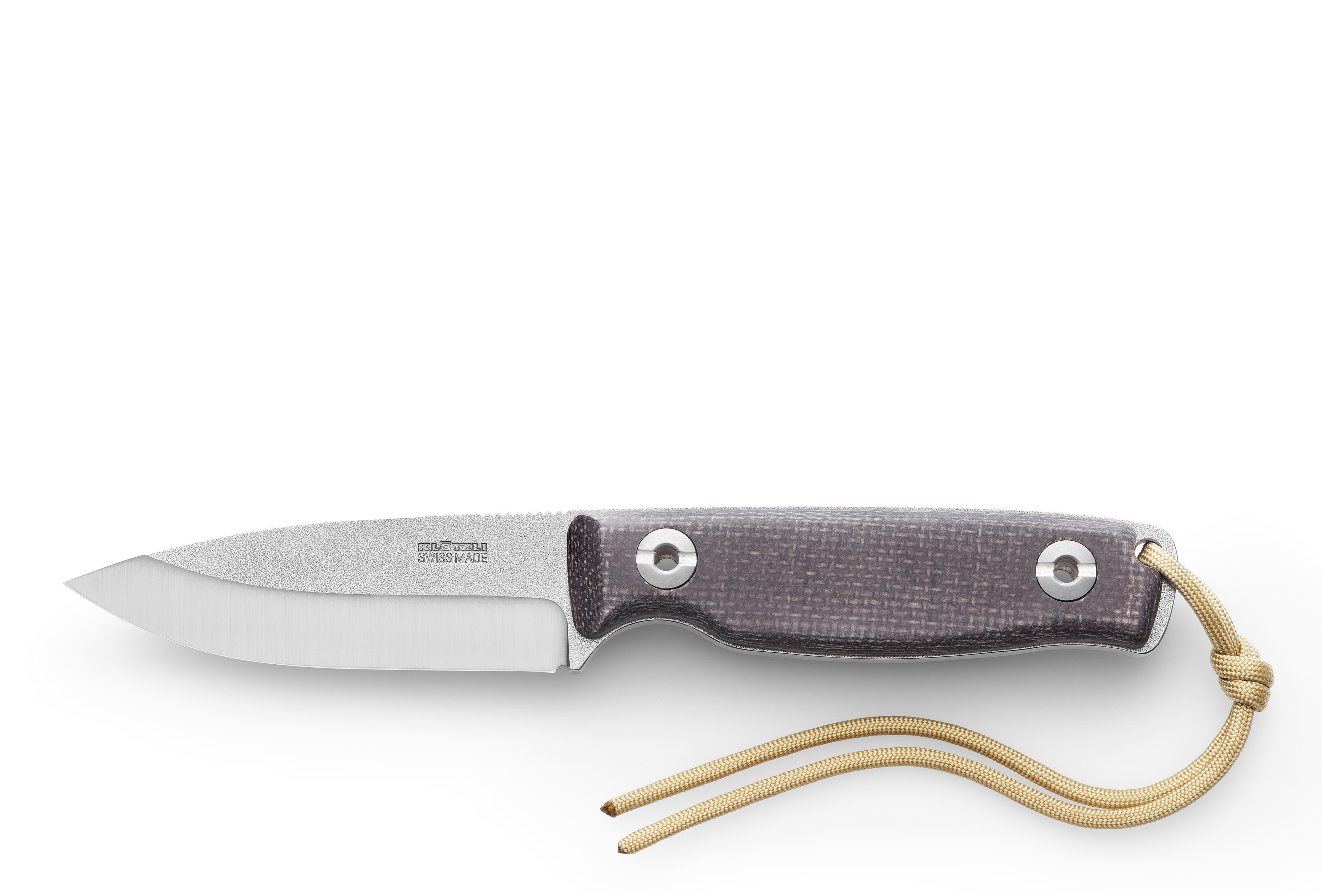 Bushcraft Micarta Scandi-Schliff