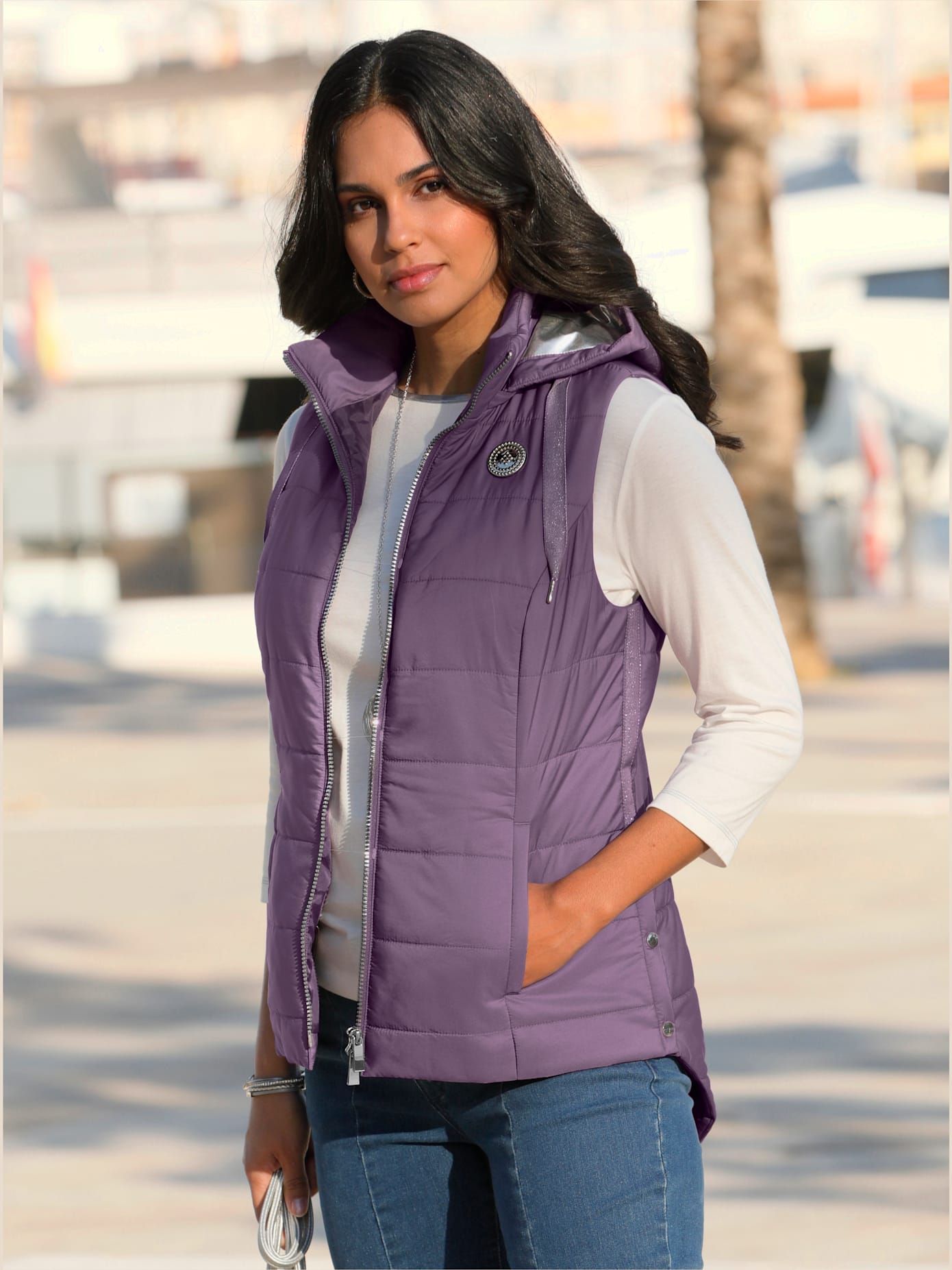 Gilet matelassé 1 poche intérieure