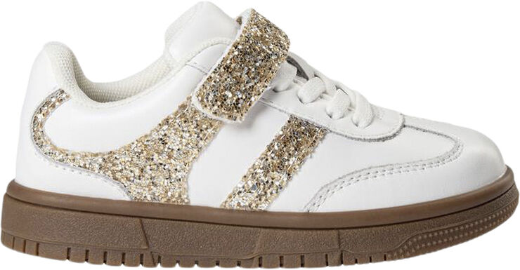 Sofie Schnoor Shoe Velcro White gold